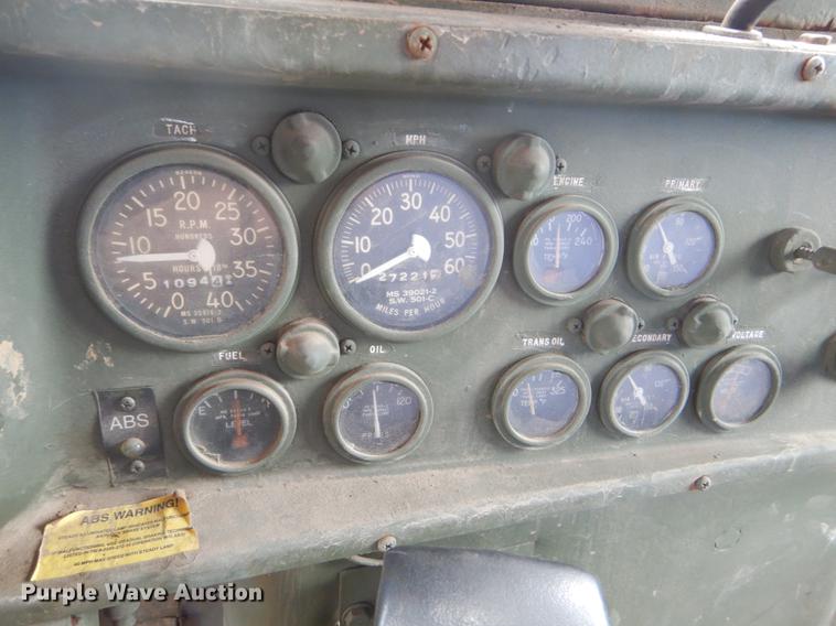 image for item DE1274 1984 Am General M931A2 dump truck