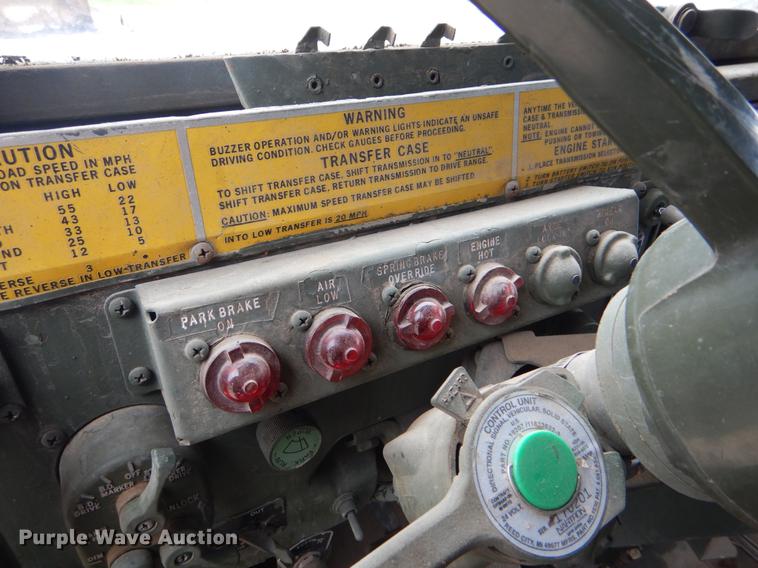 image for item DE1274 1984 Am General M931A2 dump truck