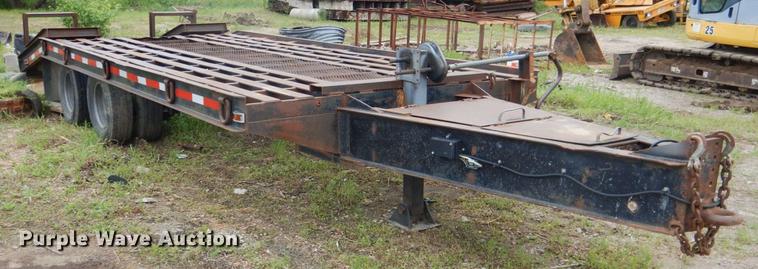 image for item DE3902 1985 Shopbuilt equipment trailer