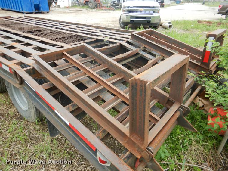 image for item DE3902 1985 Shopbuilt equipment trailer