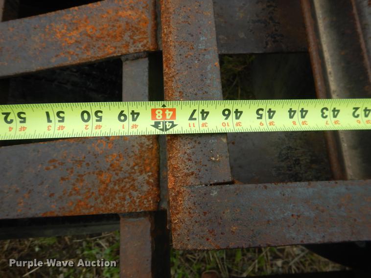 image for item DE3902 1985 Shopbuilt equipment trailer