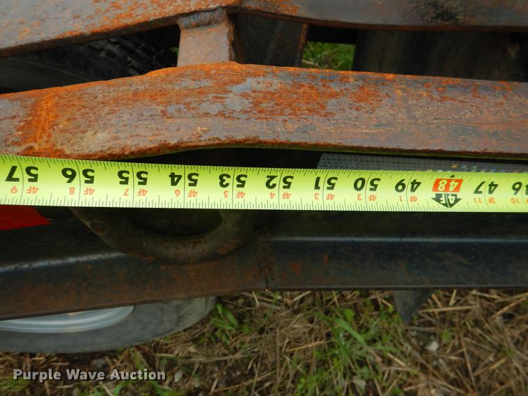 image for item DE3902 1985 Shopbuilt equipment trailer