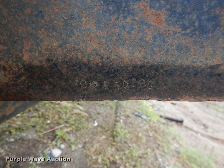 image for item DE3902 1985 Shopbuilt equipment trailer