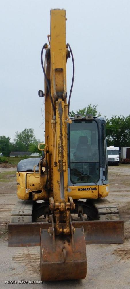 image for item DE3953 2008 Komatsu PC78MR-6 mini excavator