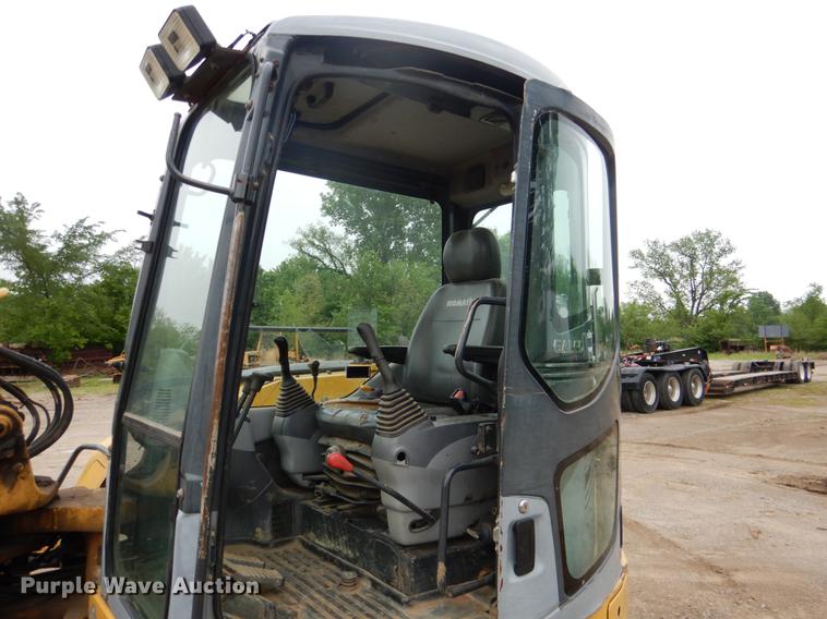 image for item DE3953 2008 Komatsu PC78MR-6 mini excavator