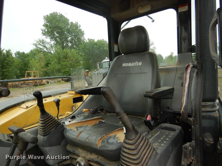 image for item DE3953 2008 Komatsu PC78MR-6 mini excavator