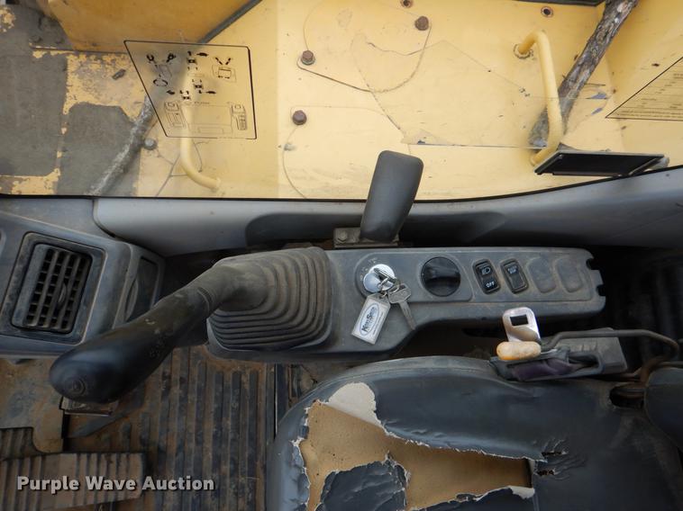 image for item DE3953 2008 Komatsu PC78MR-6 mini excavator