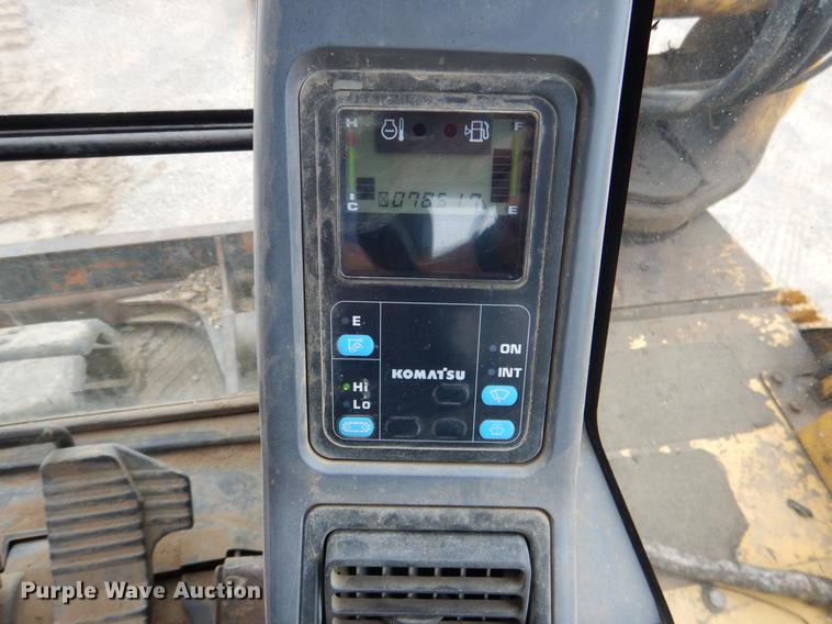 image for item DE3953 2008 Komatsu PC78MR-6 mini excavator