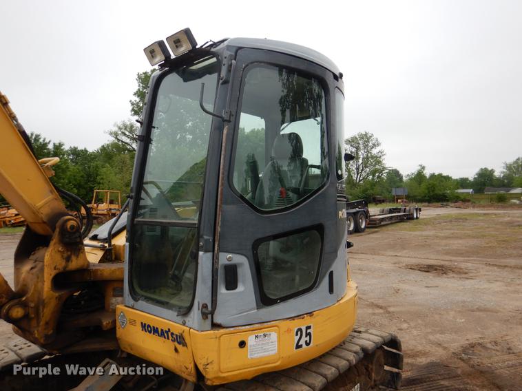 image for item DE3953 2008 Komatsu PC78MR-6 mini excavator
