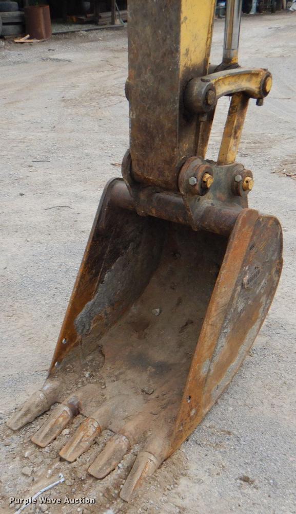 image for item DE3953 2008 Komatsu PC78MR-6 mini excavator