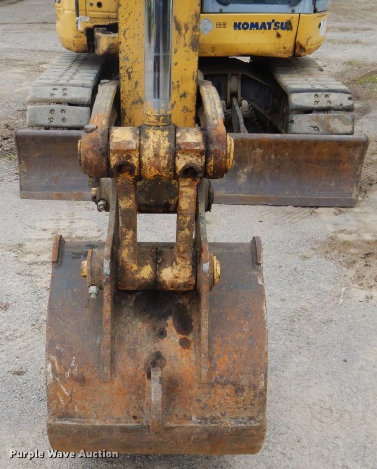image for item DE3953 2008 Komatsu PC78MR-6 mini excavator