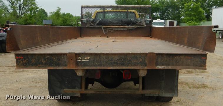 image for item DE3954 1998 Ford F700 dump flatbed truck