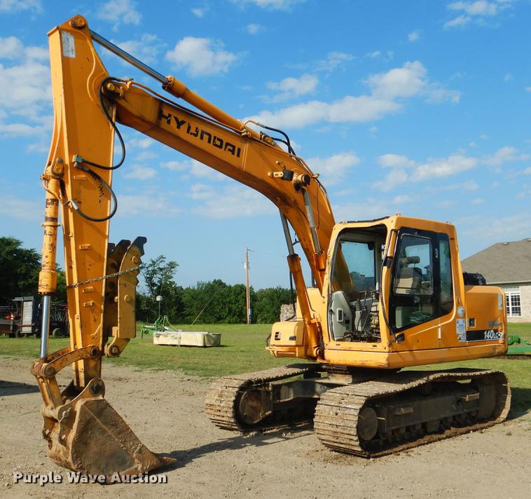 image for item DE3978 2006 Hyundai 140LC-7 excavator