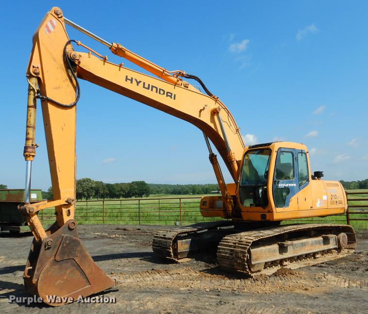 image for item DE3980 1998 Hyundai 210LC excavator