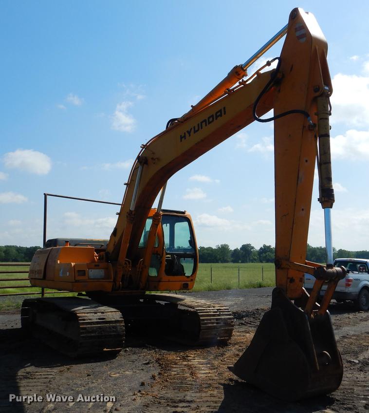 image for item DE3980 1998 Hyundai 210LC excavator