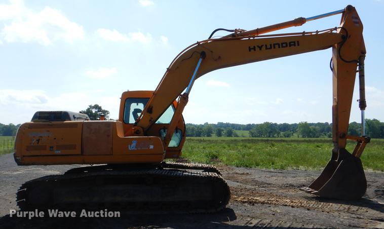 image for item DE3980 1998 Hyundai 210LC excavator