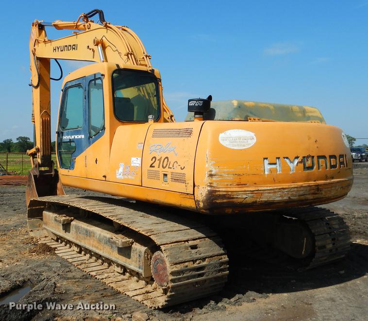 image for item DE3980 1998 Hyundai 210LC excavator