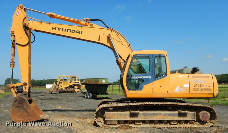 image for item DE3980 1998 Hyundai 210LC excavator