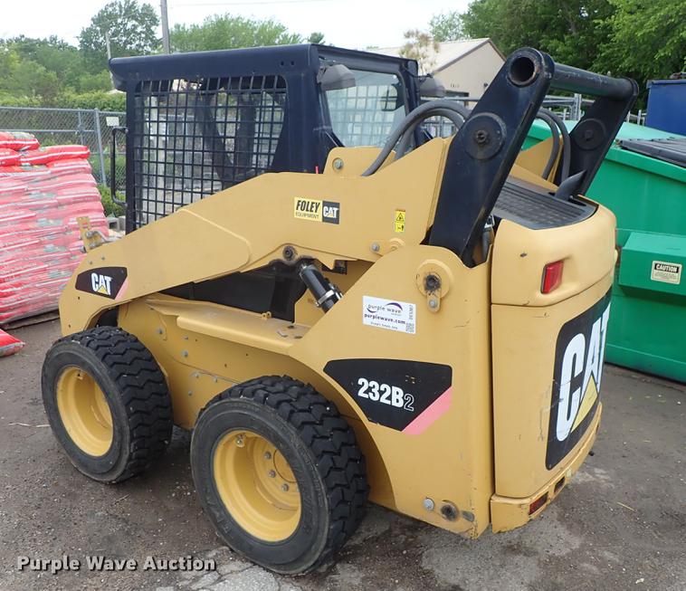 image for item DE5367 2008 Caterpillar 232B2 skid steer
