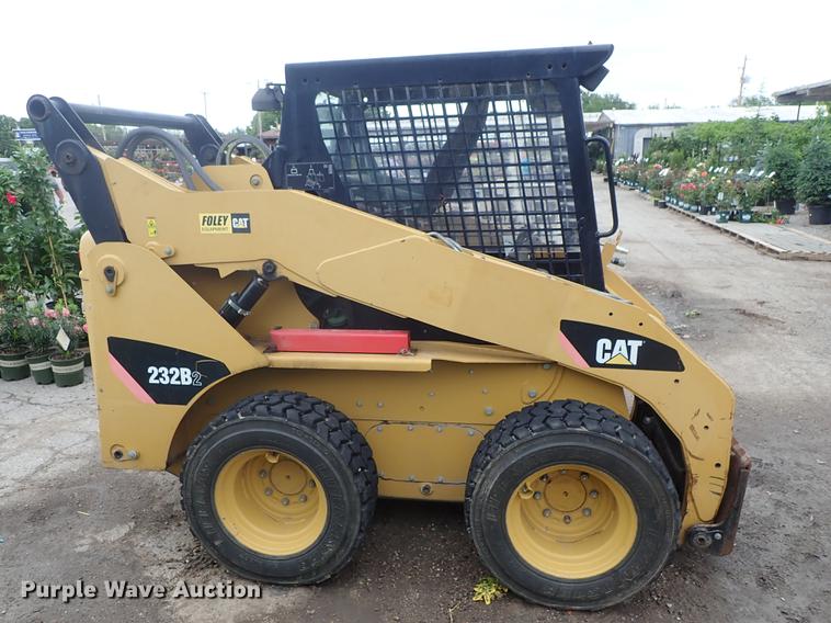 image for item DE5367 2008 Caterpillar 232B2 skid steer