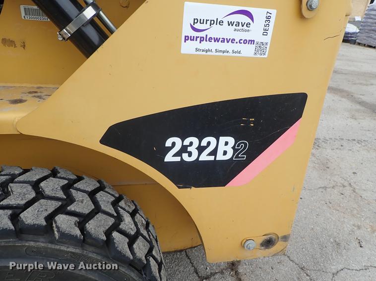 image for item DE5367 2008 Caterpillar 232B2 skid steer