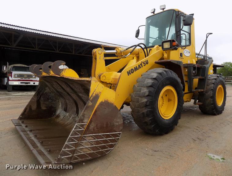 image for item DE7679 1999 Komatsu WA320-3MC wheel loader