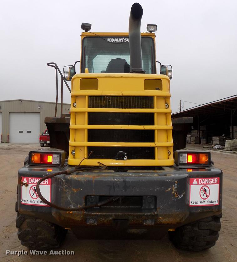 image for item DE7679 1999 Komatsu WA320-3MC wheel loader