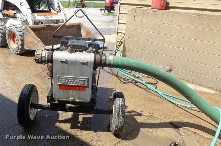image for item DE7801 2011 Stone STP4K18 trash pump