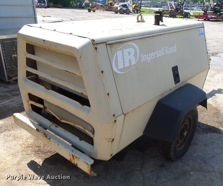 image for item DE7802 Ingersoll Rand 100 air compressor