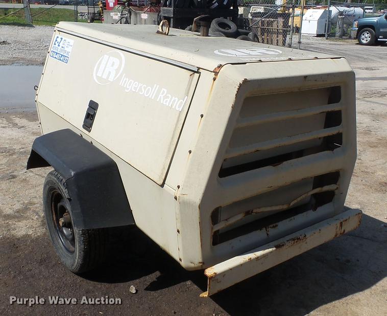 image for item DE7802 Ingersoll Rand 100 air compressor