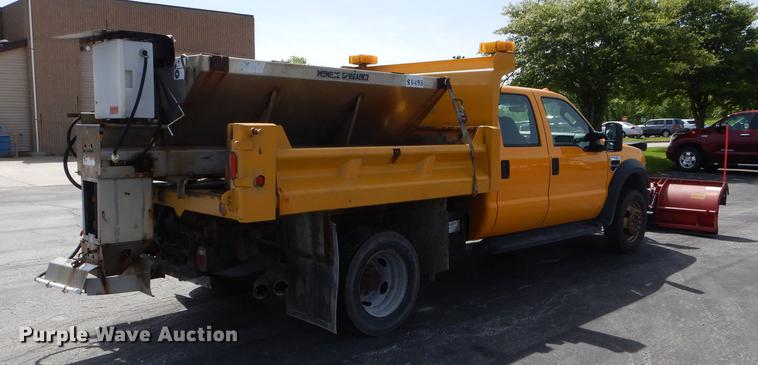 image for item DE8427 2008 Ford F550 Super Duty XL Crew Cab dump truck