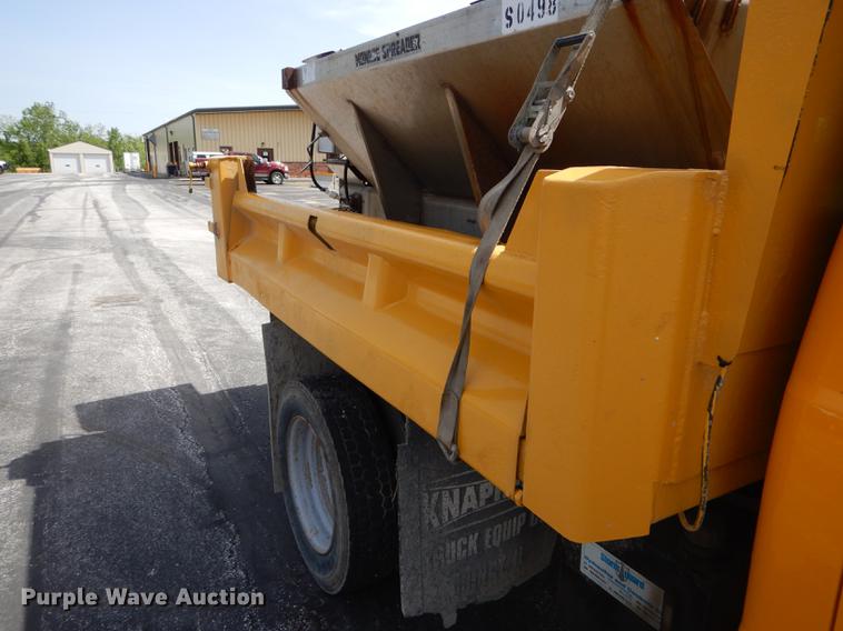 image for item DE8427 2008 Ford F550 Super Duty XL Crew Cab dump truck