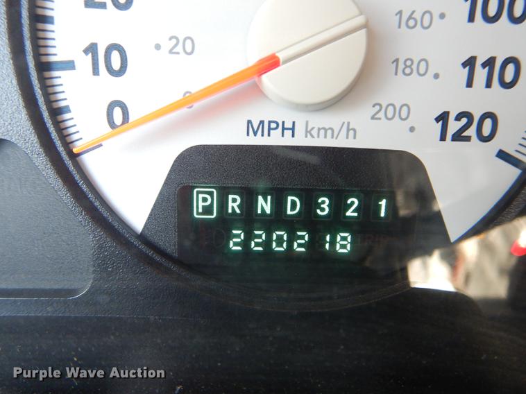 image for item DE8430 2009 Dodge Ram 5500HD Quad Cab dump truck