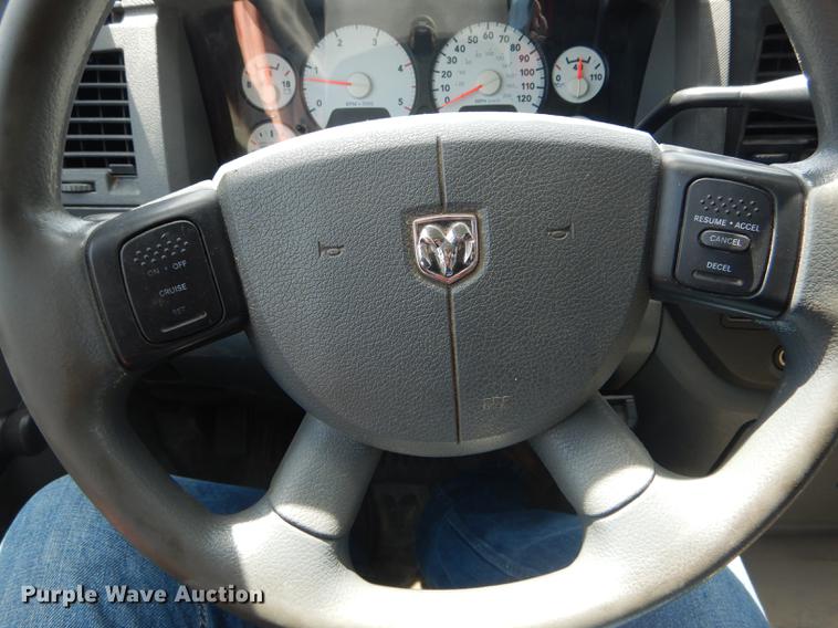 image for item DE8430 2009 Dodge Ram 5500HD Quad Cab dump truck