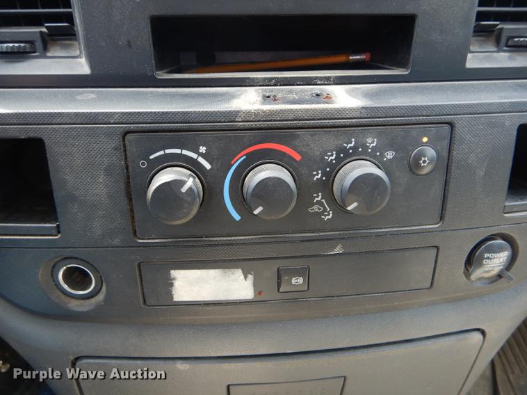 image for item DE8430 2009 Dodge Ram 5500HD Quad Cab dump truck