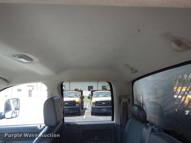image for item DE8430 2009 Dodge Ram 5500HD Quad Cab dump truck
