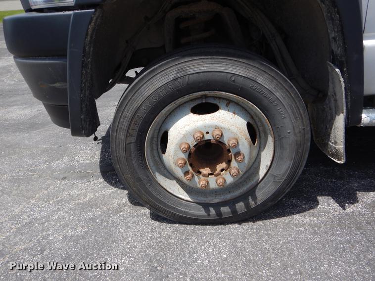 image for item DE8430 2009 Dodge Ram 5500HD Quad Cab dump truck