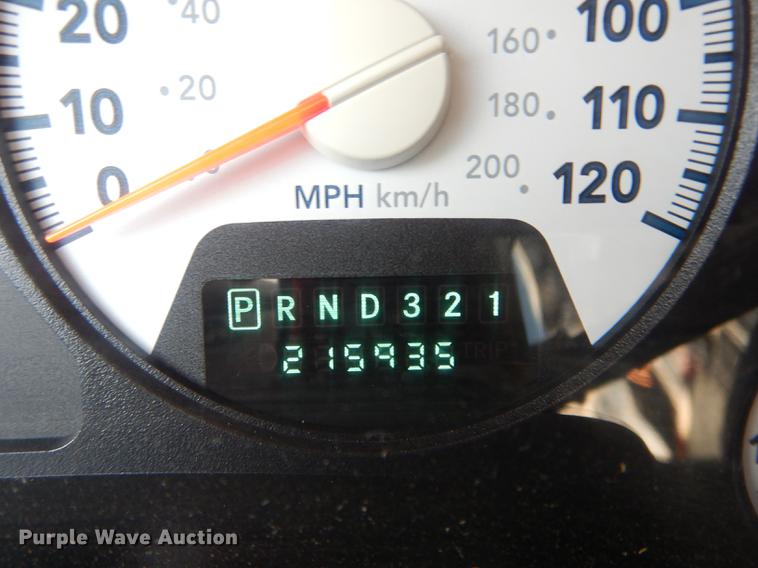 image for item DE8431 2009 Dodge Ram 5500HD Quad Cab dump truck