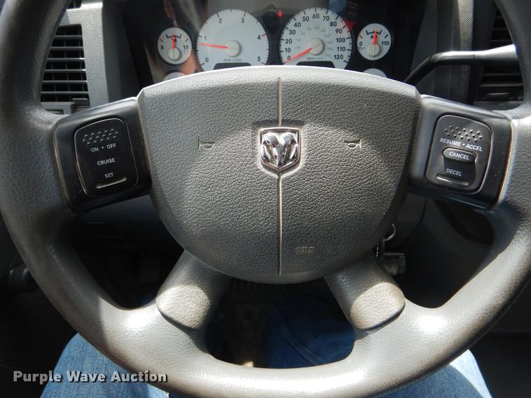 image for item DE8431 2009 Dodge Ram 5500HD Quad Cab dump truck