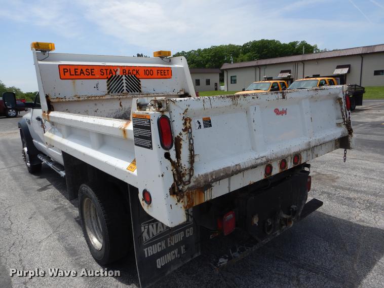 image for item DE8431 2009 Dodge Ram 5500HD Quad Cab dump truck