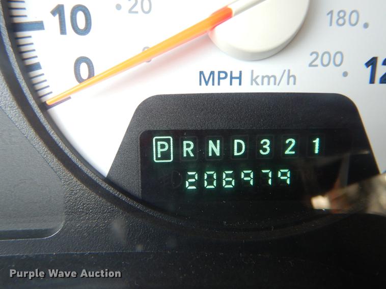 image for item DE8432 2009 Dodge Ram 5500HD Quad Cab flatbed truck