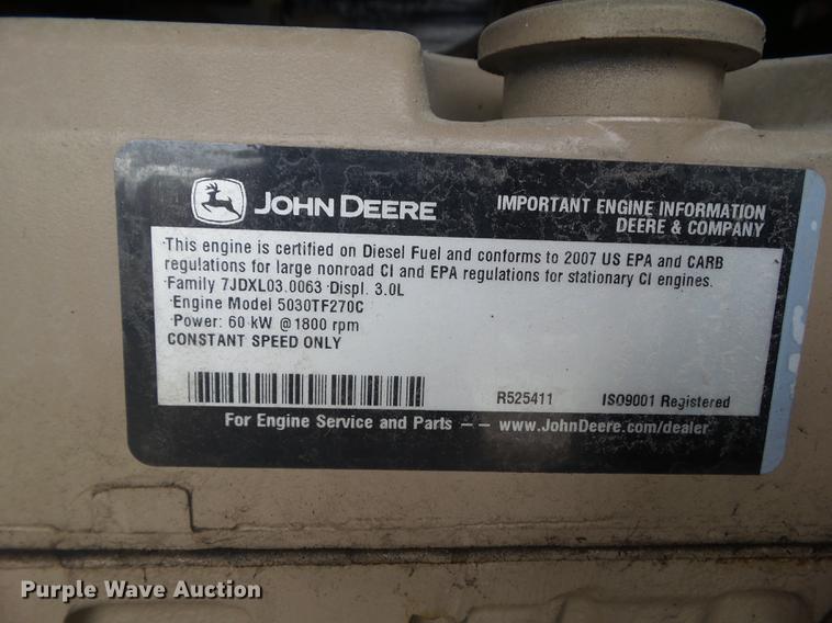 image for item DF0766 2008 Generac 0054290 generator