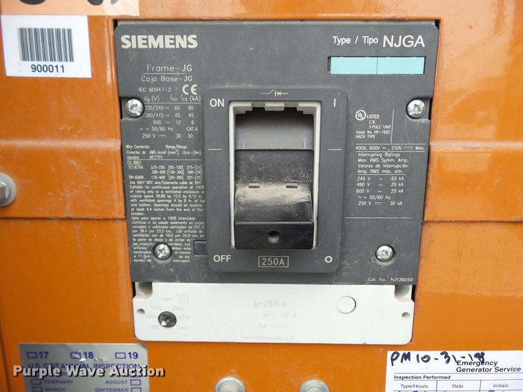 image for item DF0766 2008 Generac 0054290 generator