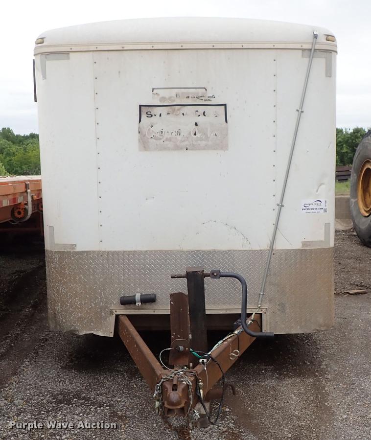 image for item DF1207 2004 Doolittle enclosed cargo trailer