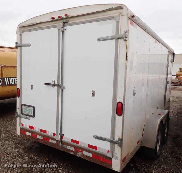 image for item DF1207 2004 Doolittle enclosed cargo trailer