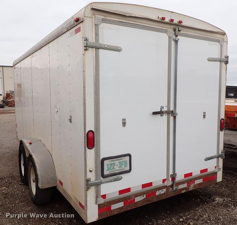 image for item DF1207 2004 Doolittle enclosed cargo trailer