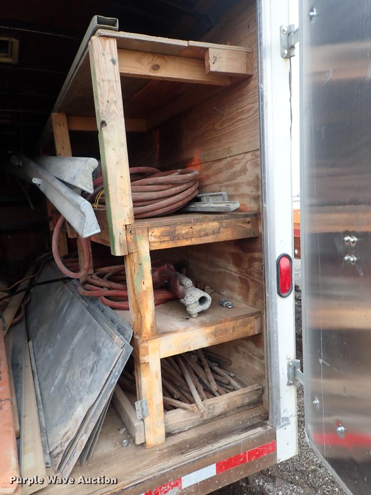 image for item DF1207 2004 Doolittle enclosed cargo trailer