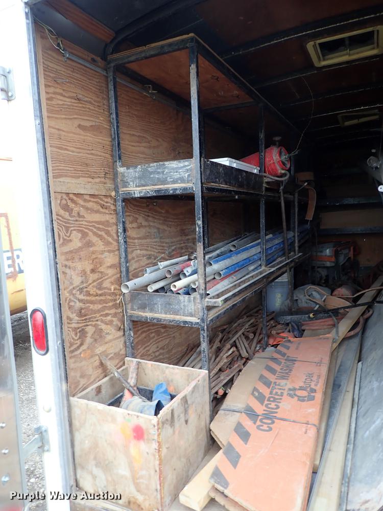 image for item DF1207 2004 Doolittle enclosed cargo trailer