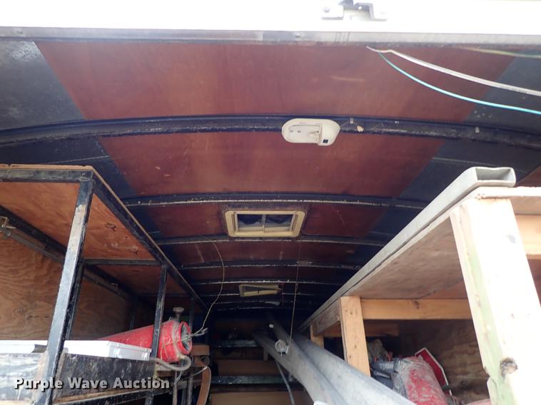 image for item DF1207 2004 Doolittle enclosed cargo trailer