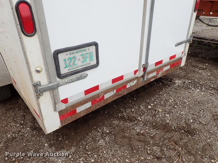 image for item DF1207 2004 Doolittle enclosed cargo trailer